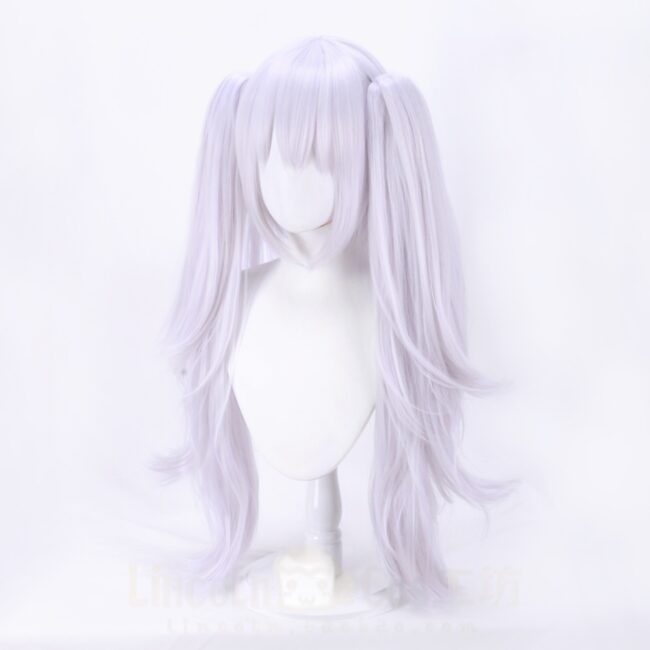 Cosplay Wig Compatible with Azur Lane USS Laffey Character Wig Suitable for role-playing Heat Resistant Stylable Multiple Bright Colors Gift for Comic Exhibition Enthusiasts Holiday - Image 3