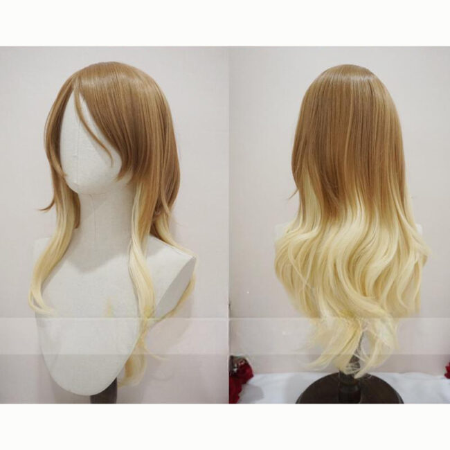 Cosplay Wig THE IDOLM@STER SHINY COLORS Izumi Mei Character Wig Halloween props Suitable for role-playing Heat Resistant Stylable Multiple Bright Colors Gift for Comic Exhibition Enthusiasts Holiday - Image 3