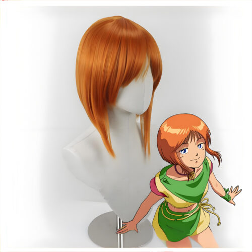 Cosplay Wig Mobile Suit Elpeo Ple Character Wig Halloween props Suitable for role-playing Heat Resistant Stylable Multiple Bright Colors Gift for Comic Exhibition Enthusiasts Holiday