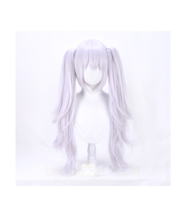 Cosplay Wig Compatible with Azur Lane USS Laffey Character Wig Suitable for role-playing Heat Resistant Stylable Multiple Bright Colors Gift for Comic Exhibition Enthusiasts Holiday