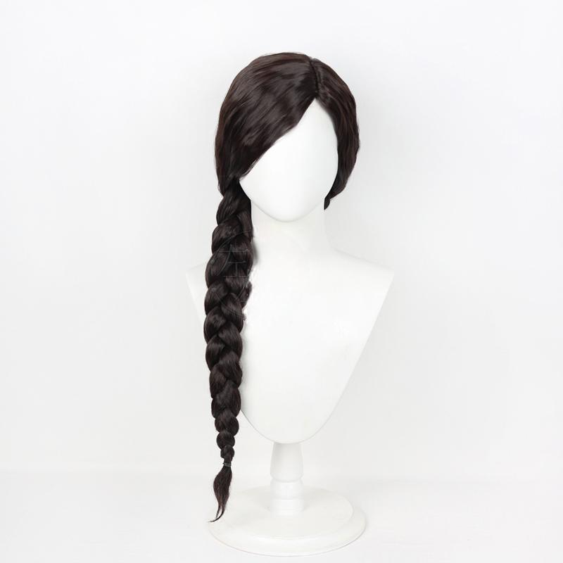 Cosplay Wig Wicked 艾芙芭 Character Wig Halloween props Suitable for role-playing Heat Resistant Stylable Multiple Bright Colors Gift for Comic Exhibition Enthusiasts Holiday - Image 2