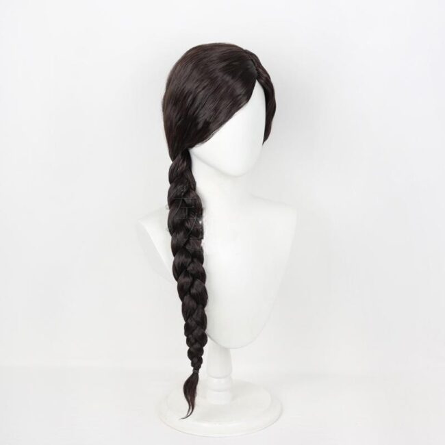 Cosplay Wig Wicked 艾芙芭 Character Wig Halloween props Suitable for role-playing Heat Resistant Stylable Multiple Bright Colors Gift for Comic Exhibition Enthusiasts Holiday - Image 3