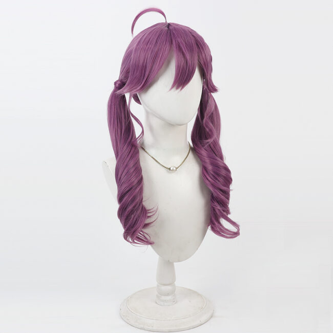 Cosplay Wig THE IDOLM@STER SHINY COLORS Kaya Rinha Character Wig Halloween props Suitable for role-playing Heat Resistant Stylable Multiple Bright Colors Gift for Comic Exhibition Enthusiasts Holiday - Image 4