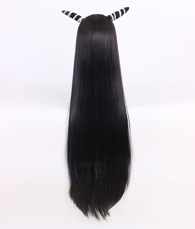 Cosplay Wig Compatible with Danganronpa 澪田 唯吹 ミオダ イブキ Character Wig Halloween props Suitable for role-playing Heat Resistant Stylable Multiple Bright Colors Gift for Comic Exhibition Enthusiasts Holiday - Image 2