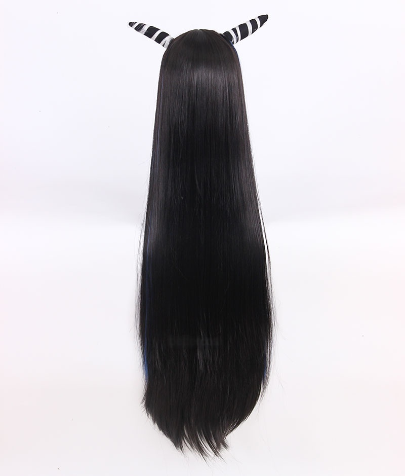 Cosplay Wig Compatible with Danganronpa 澪田 唯吹 ミオダ イブキ Character Wig Halloween props Suitable for role-playing Heat Resistant Stylable Multiple Bright Colors Gift for Comic Exhibition Enthusiasts Holiday - Image 2