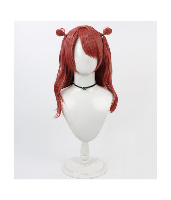 Cosplay Wig THE IDOLM@STER SHINY COLORS Hanami Saki Character Wig Halloween props Suitable for role-playing Heat Resistant Stylable Multiple Bright Colors Gift for Comic Exhibition Enthusiasts Holiday