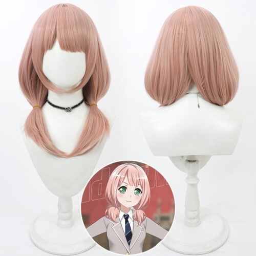 Cosplay Wig Compatible with BanG Dream! Uehara Himari Character Wig Halloween props Suitable for role-playing Heat Resistant Stylable Multiple Bright Colors Gift for Comic Exhibition Enthusiasts Holiday