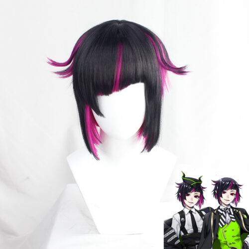 Cosplay Wig Compatible with Twisted-Wonderland Lilia Vanrouge Character Wig Suitable for role-playing Heat Resistant Stylable Multiple Bright Colors Gift for Comic Exhibition Enthusiasts Holiday