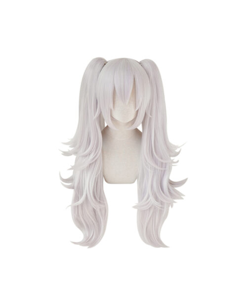 Cosplay Wig Compatible with Azur Lane USS Laffey Character Wig Suitable for role-playing Heat Resistant Stylable Multiple Bright Colors Gift for Comic Exhibition Enthusiasts Holiday