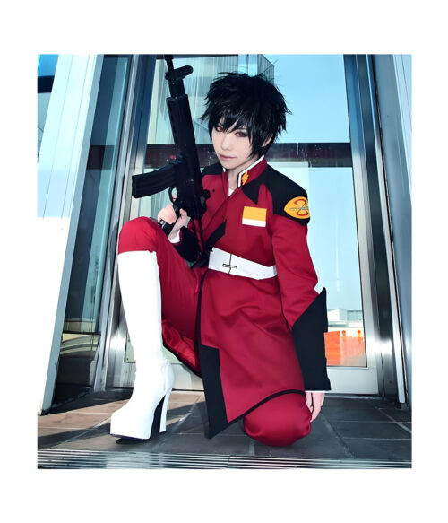 Cosplay Wig Mobile Suit Shin Asuka Character Wig Halloween props Suitable for role-playing Heat Resistant Stylable Multiple Bright Colors Gift for Comic Exhibition Enthusiasts Holiday