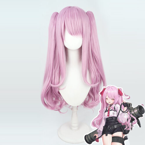 Cosplay Wig Compatible with GODDESS OF VICTORY: NIKKE Juni Character Wig Halloween props Suitable for role-playing Heat Resistant Stylable Multiple Bright Colors Gift for Comic Exhibition Enthusiasts Holiday