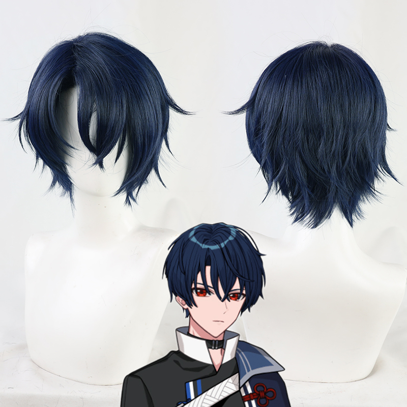 Cosplay Wig Compatible with Under the moonlit Shino Character Wig Halloween props Suitable for role-playing Heat Resistant Stylable Multiple Bright Colors Gift for Comic Exhibition Enthusiasts Holiday