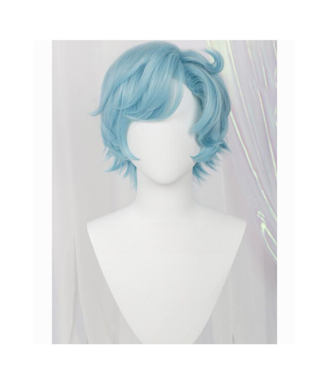 Cosplay Wig Genshin impact Il Dottore Character Wig Halloween props Suitable for role-playing Heat Resistant Stylable Multiple Bright Colors Gift for Comic Exhibition Enthusiasts Holiday - Image 2