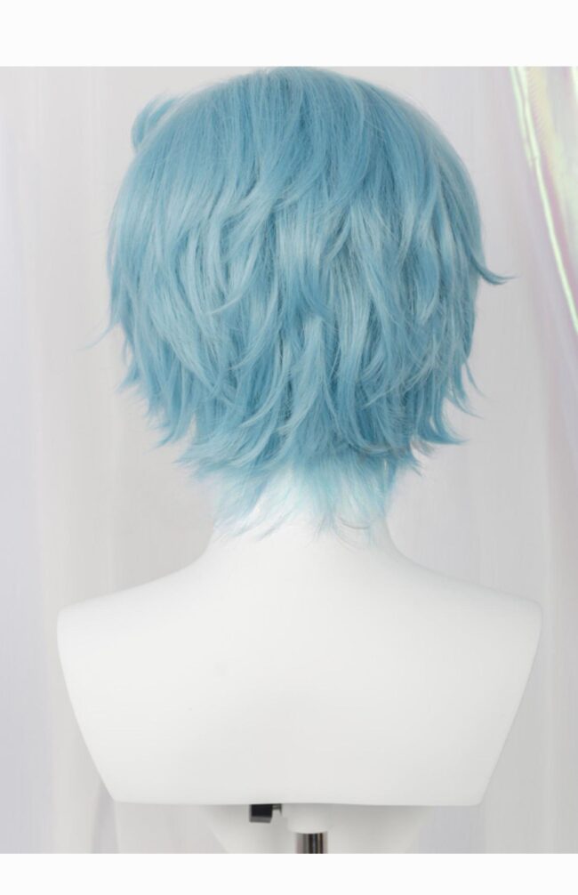 Cosplay Wig Genshin impact Il Dottore Character Wig Halloween props Suitable for role-playing Heat Resistant Stylable Multiple Bright Colors Gift for Comic Exhibition Enthusiasts Holiday - Image 5