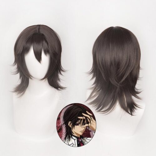 Cosplay Wig Vampire Knight Clan Kaname Character Wig Halloween props Suitable for role-playing Heat Resistant Stylable Multiple Bright Colors Gift for Comic Exhibition Enthusiasts Holiday