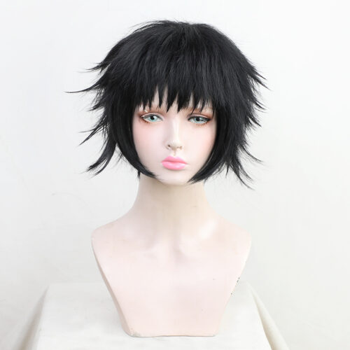 Cosplay Wig Compatible with Kimetsu no Yaiba Kaigaku Character Wig Suitable for role-playing Heat Resistant Stylable Multiple Bright Colors Gift for Comic Exhibition Enthusiasts Holiday
