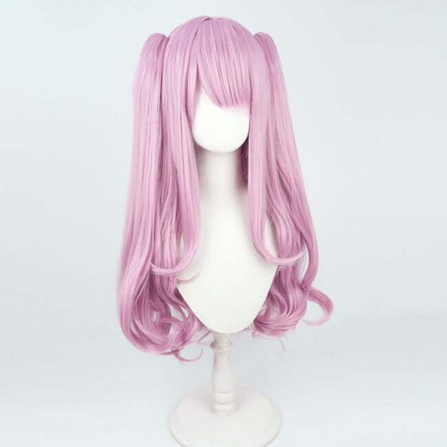 Cosplay Wig Compatible with GODDESS OF VICTORY: NIKKE Juni Character Wig Halloween props Suitable for role-playing Heat Resistant Stylable Multiple Bright Colors Gift for Comic Exhibition Enthusiasts Holiday - Image 5
