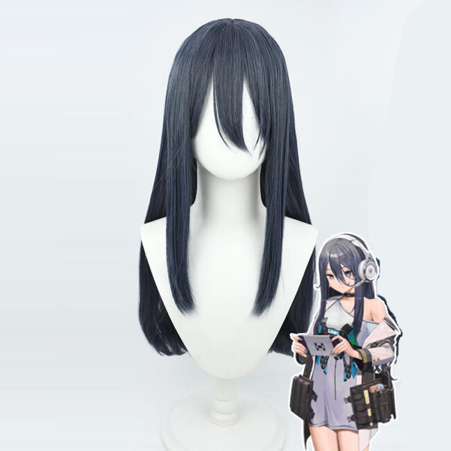 Cosplay Wig Compatible with GODDESS OF VICTORY: NIKKE Exia Character Wig Halloween props Suitable for role-playing Heat Resistant Stylable Multiple Bright Colors Gift for Comic Exhibition Enthusiasts Holiday