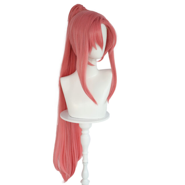 Cosplay Wig Mobile Suit Lacus Clyne Character Wig Halloween props Suitable for role-playing Heat Resistant Stylable Multiple Bright Colors Gift for Comic Exhibition Enthusiasts Holiday - Image 4