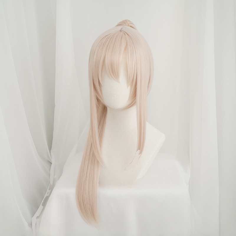 Cosplay Wig Compatible with IJN Ayanami Character Wig Suitable for role-playing Heat Resistant Stylable Multiple Bright Colors Gift for Comic Exhibition Enthusiasts Holiday - Image 3