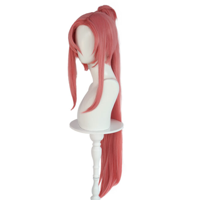 Cosplay Wig Mobile Suit Lacus Clyne Character Wig Halloween props Suitable for role-playing Heat Resistant Stylable Multiple Bright Colors Gift for Comic Exhibition Enthusiasts Holiday - Image 5