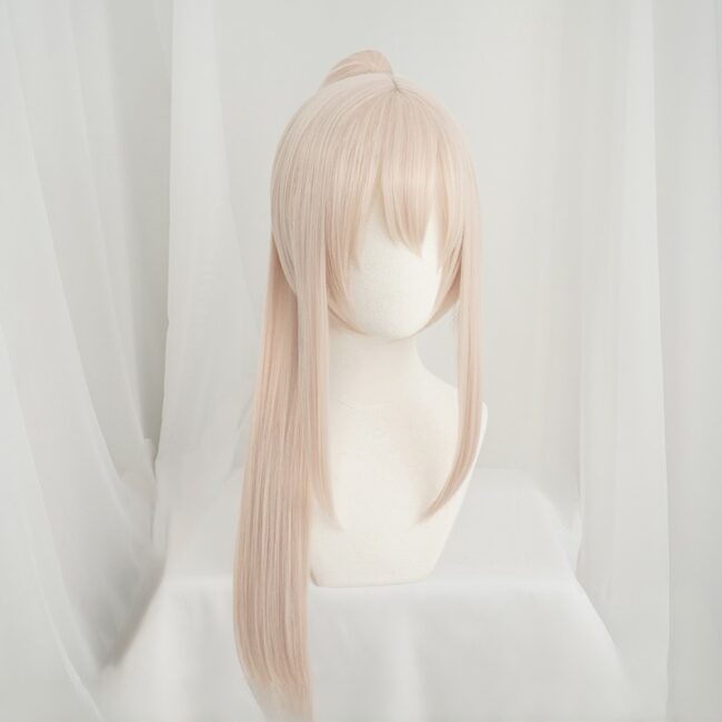 Cosplay Wig Compatible with IJN Ayanami Character Wig Suitable for role-playing Heat Resistant Stylable Multiple Bright Colors Gift for Comic Exhibition Enthusiasts Holiday - Image 4