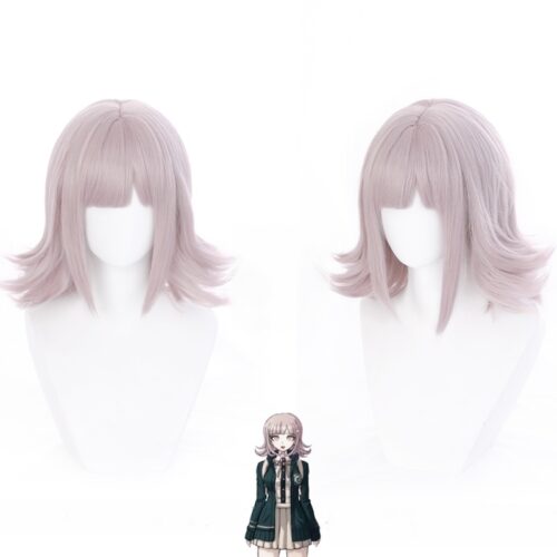Cosplay Wig Compatible with Danganronpa Nanami Chiaki Character Wig Halloween props Suitable for role-playing Heat Resistant Stylable Multiple Bright Colors Gift for Comic Exhibition Enthusiasts Holiday