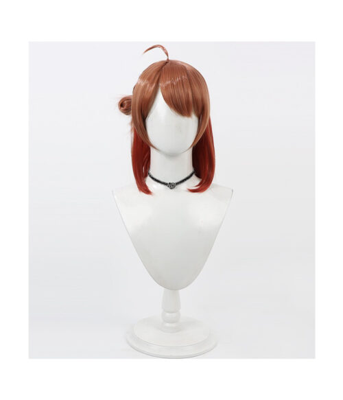 Cosplay Wig THE IDOLM@STER SHINY COLORS Hanami Ume Character Wig Halloween props Suitable for role-playing Heat Resistant Stylable Multiple Bright Colors Gift for Comic Exhibition Enthusiasts Holiday