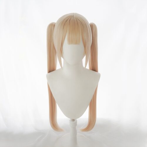 Cosplay Wig Compatible with Azur Lane Marie Rose Character Wig Suitable for role-playing Heat Resistant Stylable Multiple Bright Colors Gift for Comic Exhibition Enthusiasts Holiday
