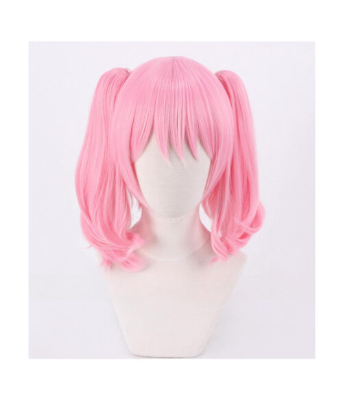 Cosplay Wig BanG Dream! Maruyama Aya Character Wig Halloween props Suitable for role-playing Heat Resistant Stylable Multiple Bright Colors Gift for Comic Exhibition Enthusiasts Holiday
