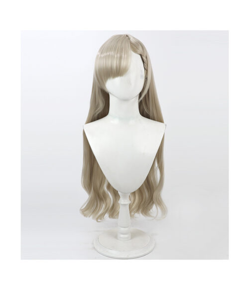 Cosplay Wig THE IDOLM@STER SHINY COLORS Hisakawa Hayate Character Wig Halloween props Suitable for role-playing Heat Resistant Stylable Multiple Bright Colors Gift for Comic Exhibition Enthusiasts Holiday