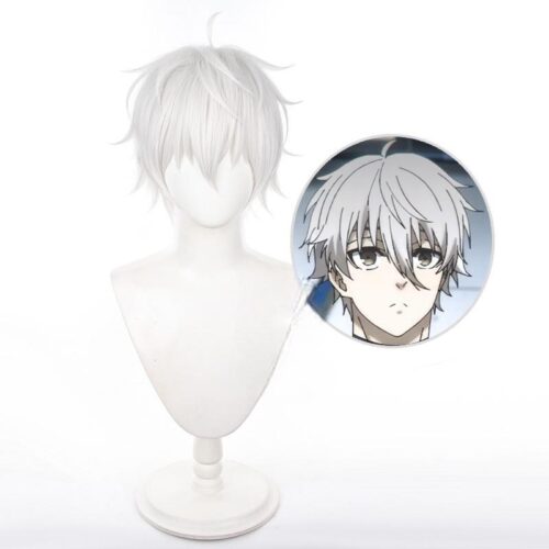 Cosplay Wig BLUE LOCK Seishirō Nagi Character Wig Halloween props Suitable for role-playing Heat Resistant Stylable Multiple Bright Colors Gift for Comic Exhibition Enthusiasts Holiday