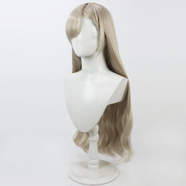 Cosplay Wig THE IDOLM@STER SHINY COLORS Hisakawa Hayate Character Wig Halloween props Suitable for role-playing Heat Resistant Stylable Multiple Bright Colors Gift for Comic Exhibition Enthusiasts Holiday - Image 2