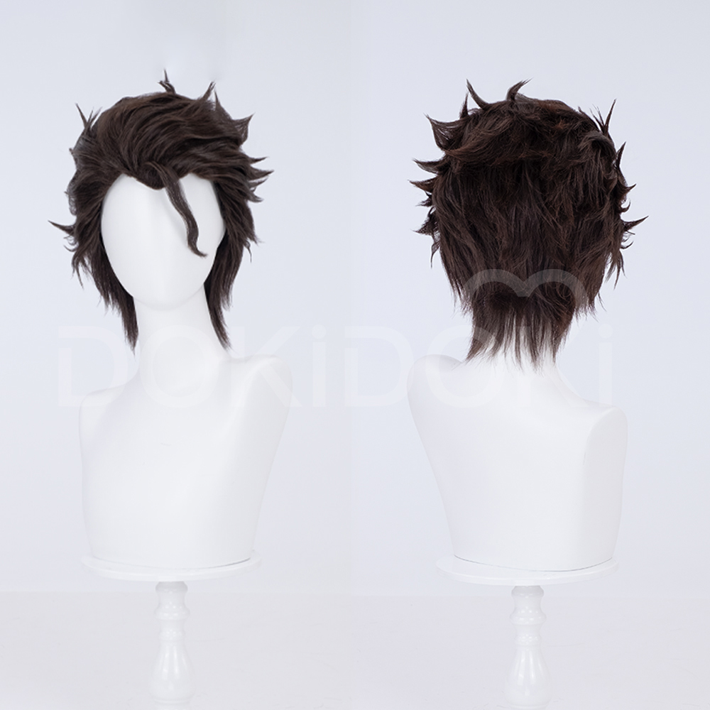 Cosplay Wig Compatible with BLEACH Aizen Sōsuke Character Wig Halloween props Suitable for role-playing Heat Resistant Stylable Multiple Bright Colors Gift for Comic Exhibition Enthusiasts Holiday - Image 4
