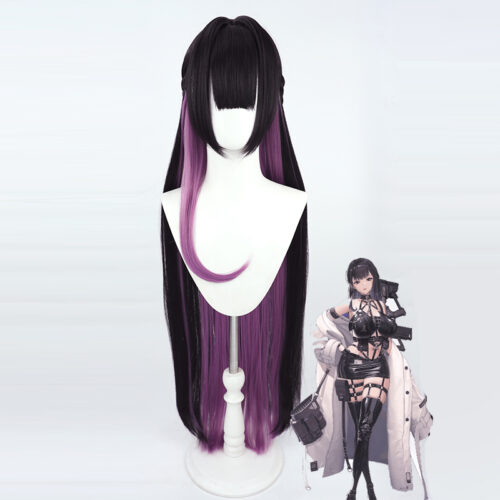 Cosplay Wig Compatible with GODDESS OF VICTORY: NIKKE Mihara Character Wig Halloween props Suitable for role-playing Heat Resistant Stylable Multiple Bright Colors Gift for Comic Exhibition Enthusiasts Holiday
