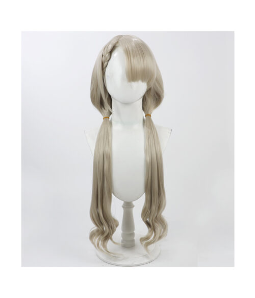 Cosplay Wig THE IDOLM@STER SHINY COLORS Hisakawa Hayate Character Wig Halloween props Suitable for role-playing Heat Resistant Stylable Multiple Bright Colors Gift for Comic Exhibition Enthusiasts Holiday