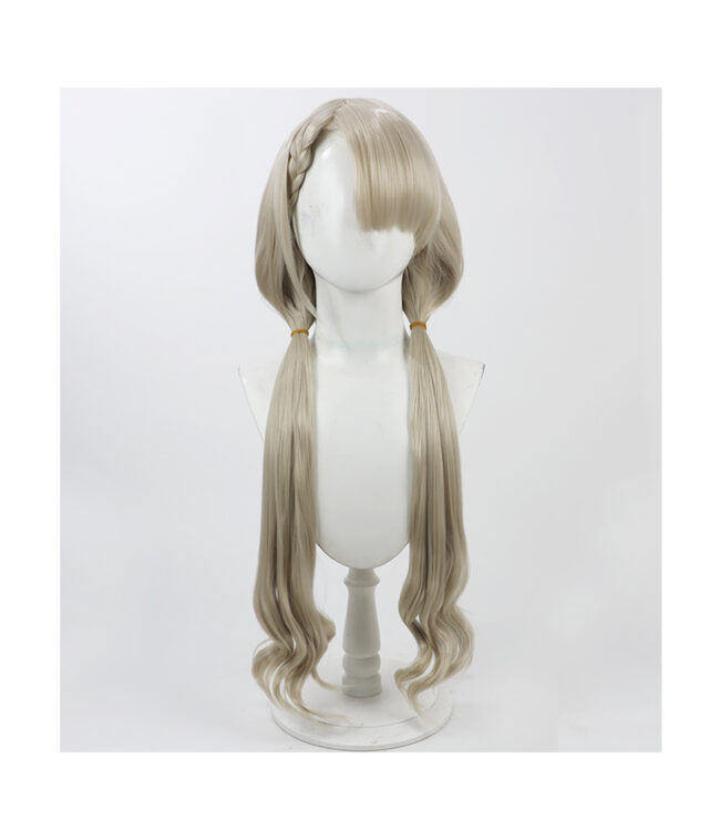 Cosplay Wig THE IDOLM@STER SHINY COLORS Hisakawa Hayate Character Wig Halloween props Suitable for role-playing Heat Resistant Stylable Multiple Bright Colors Gift for Comic Exhibition Enthusiasts Holiday
