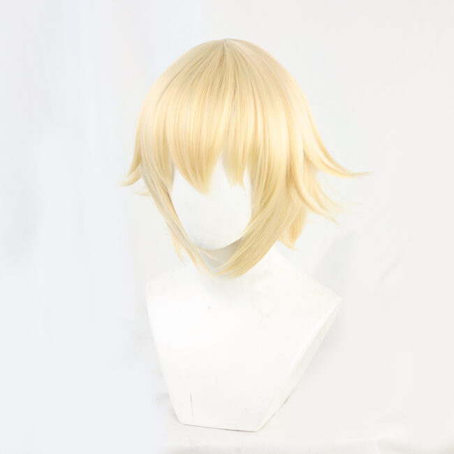 Cosplay Wig Genshin impact Dainsleif Character Wig Halloween props Suitable for role-playing Heat Resistant Stylable Multiple Bright Colors Gift for Comic Exhibition Enthusiasts Holiday - Image 4