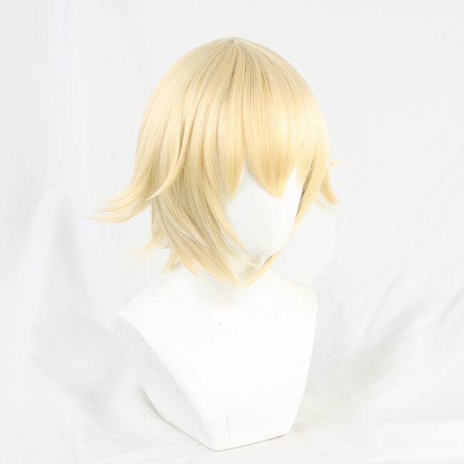 Cosplay Wig Genshin impact Dainsleif Character Wig Halloween props Suitable for role-playing Heat Resistant Stylable Multiple Bright Colors Gift for Comic Exhibition Enthusiasts Holiday - Image 5