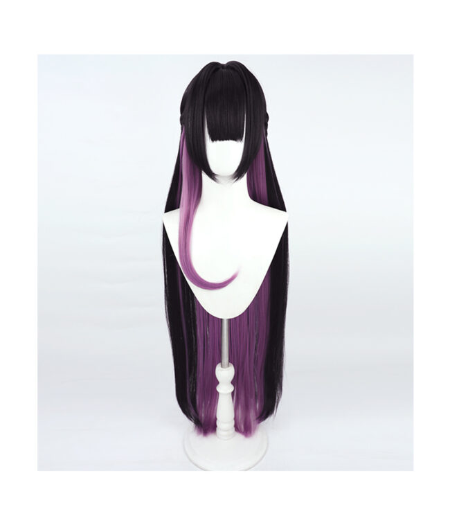 Cosplay Wig Compatible with GODDESS OF VICTORY: NIKKE Mihara Character Wig Halloween props Suitable for role-playing Heat Resistant Stylable Multiple Bright Colors Gift for Comic Exhibition Enthusiasts Holiday - Image 2