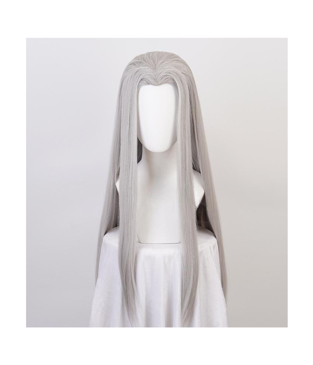 Cosplay Wig Final Fantasy Sephiroth Character Wig Halloween props Suitable for role-playing Heat Resistant Stylable Multiple Bright Colors Gift for Comic Exhibition Enthusiasts Holiday