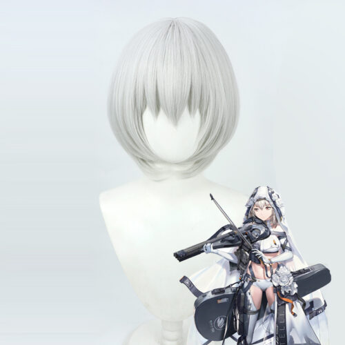Cosplay Wig Compatible with GODDESS OF VICTORY: NIKKE Julia Character Wig Halloween props Suitable for role-playing Heat Resistant Stylable Multiple Bright Colors Gift for Comic Exhibition Enthusiasts Holiday