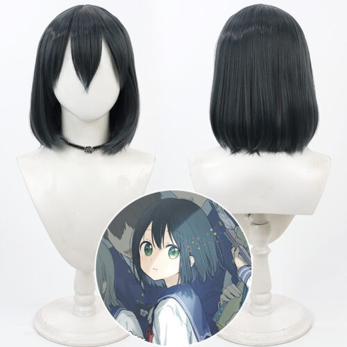 Cosplay Wig Compatible with Senpai wa Otokonoko Aoi Saki Character Wig Halloween props Suitable for role-playing Heat Resistant Stylable Multiple Bright Colors Gift for Comic Exhibition Enthusiasts Holiday