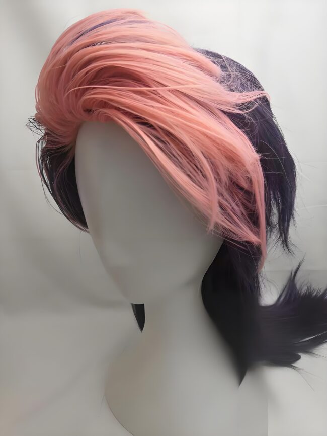Cosplay Wig Mobile Suit Guel Jeturk Character Wig Halloween props Suitable for role-playing Heat Resistant Stylable Multiple Bright Colors Gift for Comic Exhibition Enthusiasts Holiday - Image 3