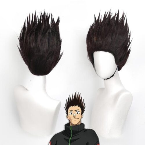 Cosplay Wig SAKAMOTO DAYS Heisuke Mashimo Character Wig Halloween props Suitable for role-playing Heat Resistant Stylable Multiple Bright Colors Gift for Comic Exhibition Enthusiasts Holiday