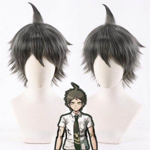 Cosplay Wig Compatible with Danganronpa Hinata Hajime Character Wig Halloween props Suitable for role-playing Heat Resistant Stylable Multiple Bright Colors Gift for Comic Exhibition Enthusiasts Holiday