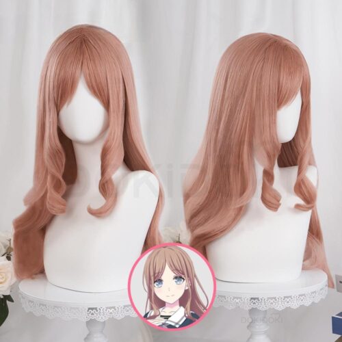 Cosplay Wig BanG Dream! Nagasaki Soyo Character Wig Halloween props Suitable for role-playing Heat Resistant Stylable Multiple Bright Colors Gift for Comic Exhibition Enthusiasts Holiday