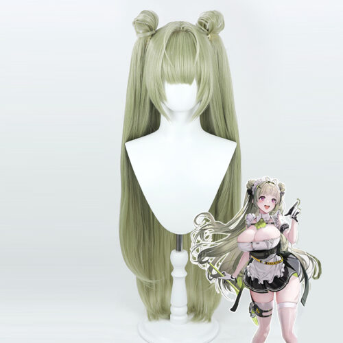 Cosplay Wig Compatible with GODDESS OF VICTORY: NIKKE Soda Character Wig Halloween props Suitable for role-playing Heat Resistant Stylable Multiple Bright Colors Gift for Comic Exhibition Enthusiasts Holiday