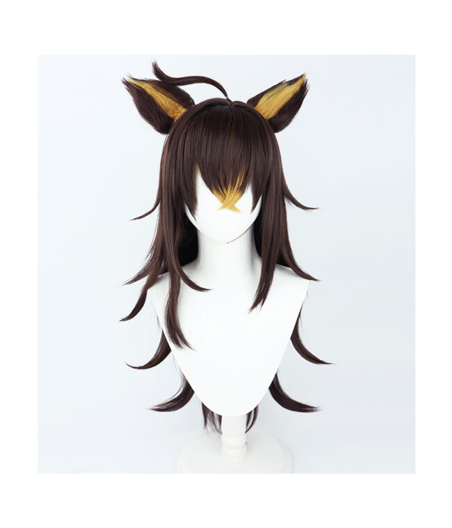 Cosplay Wig Genshin impact Dehya Character Wig Halloween props Suitable for role-playing Heat Resistant Stylable Multiple Bright Colors Gift for Comic Exhibition Enthusiasts Holiday - Image 3