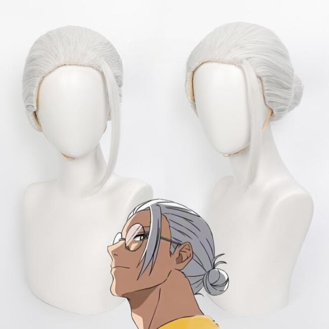 Cosplay Wig SAKAMOTO DAYS Taro Sakamoto Character Wig Halloween props Suitable for role-playing Heat Resistant Stylable Multiple Bright Colors Gift for Comic Exhibition Enthusiasts Holiday